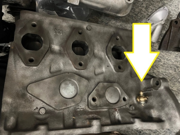 Ablasshahn Ablaßventil am Motor für Wartburg 311 312 313 353 Barkas B1000 original DDR alte Ausführung